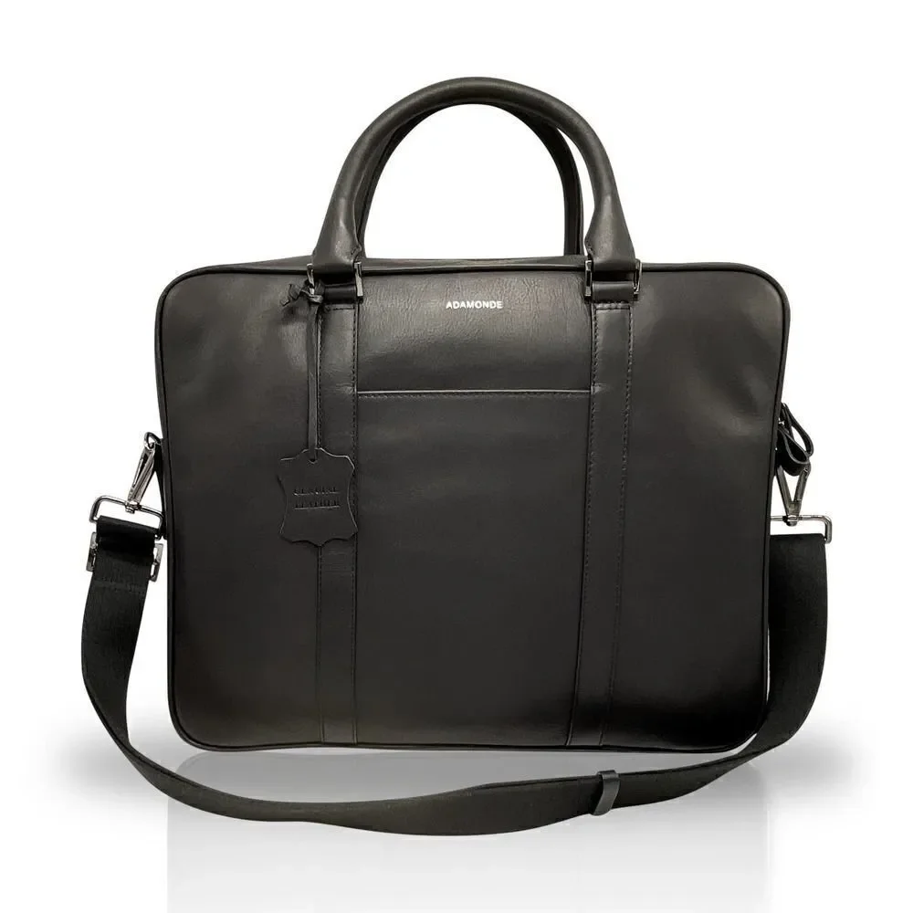 Leather briefcases Laptop Messenger Bag for Men and Women